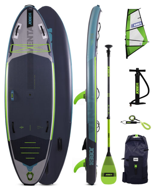Jobe Venta 9.6 Inflatable Windsurf SUP Package + Venta Sup Sail